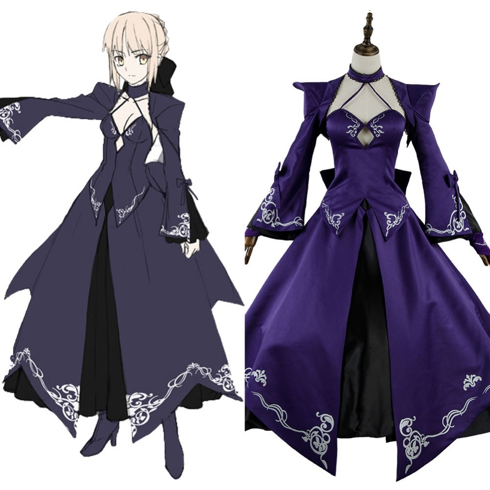 Fate Grand Order Fgo Saber Alter Stage 3 Dress Cosplay Costume