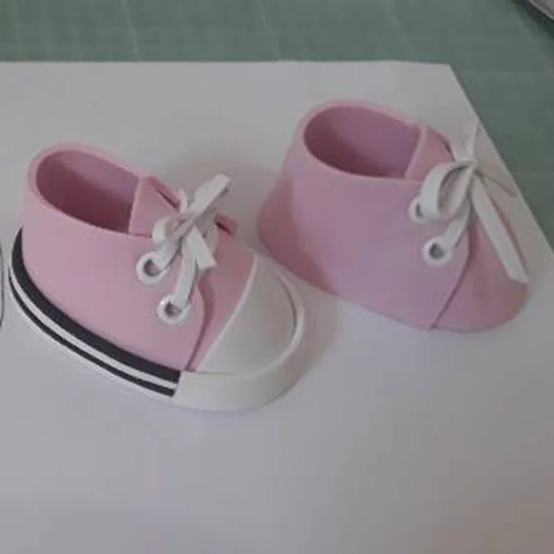 Athvotar Children&rsquo;s shoes Sneakers metal cutting die mould scrapbook decoration embossed photo album decoration card making DIY