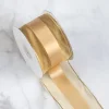 Premium Gauze Touch Golden Line Ribbon 6.5cm Festive Christmas Decor Gift Wrapping