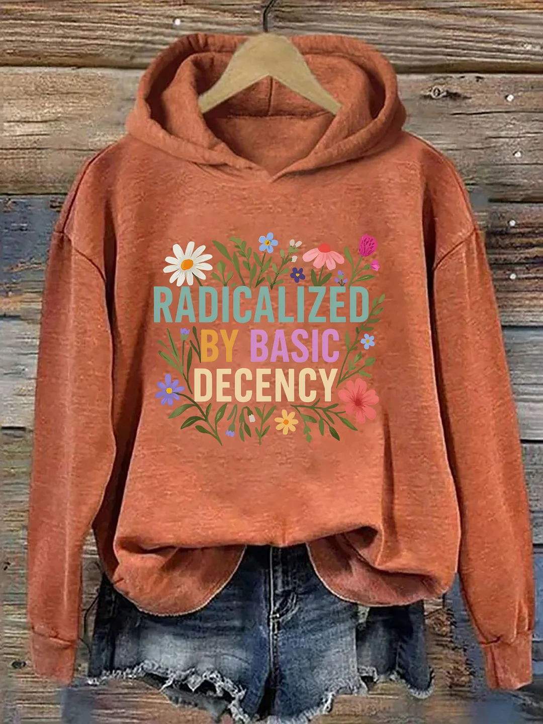 Radicalized by Basic Decency Hoodie
