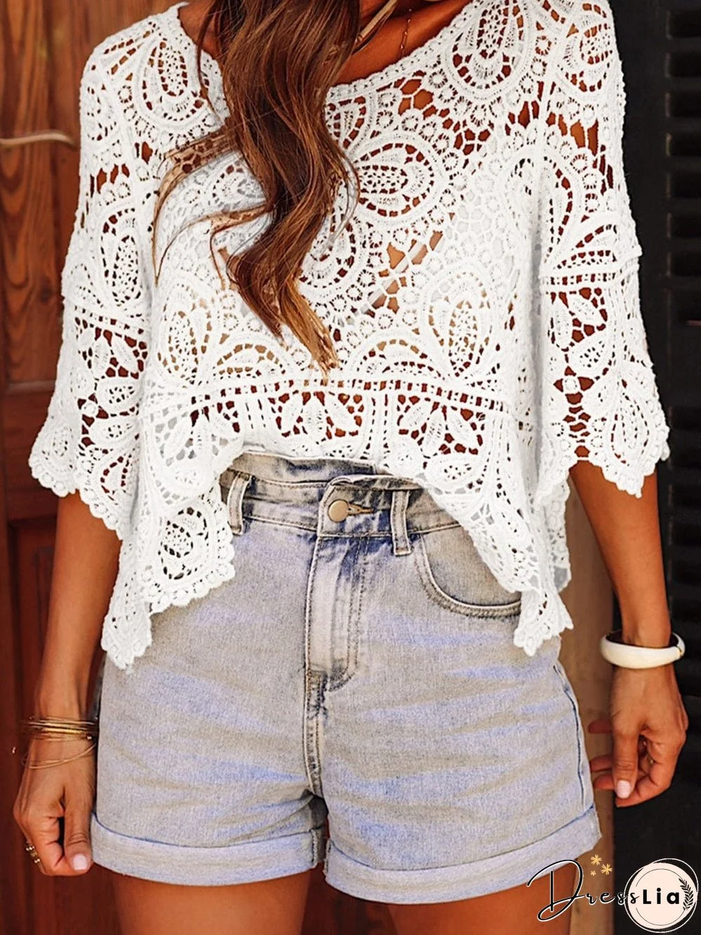 Bohemian Style Crochet Top