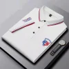 new tiger head embroidered polo shirt