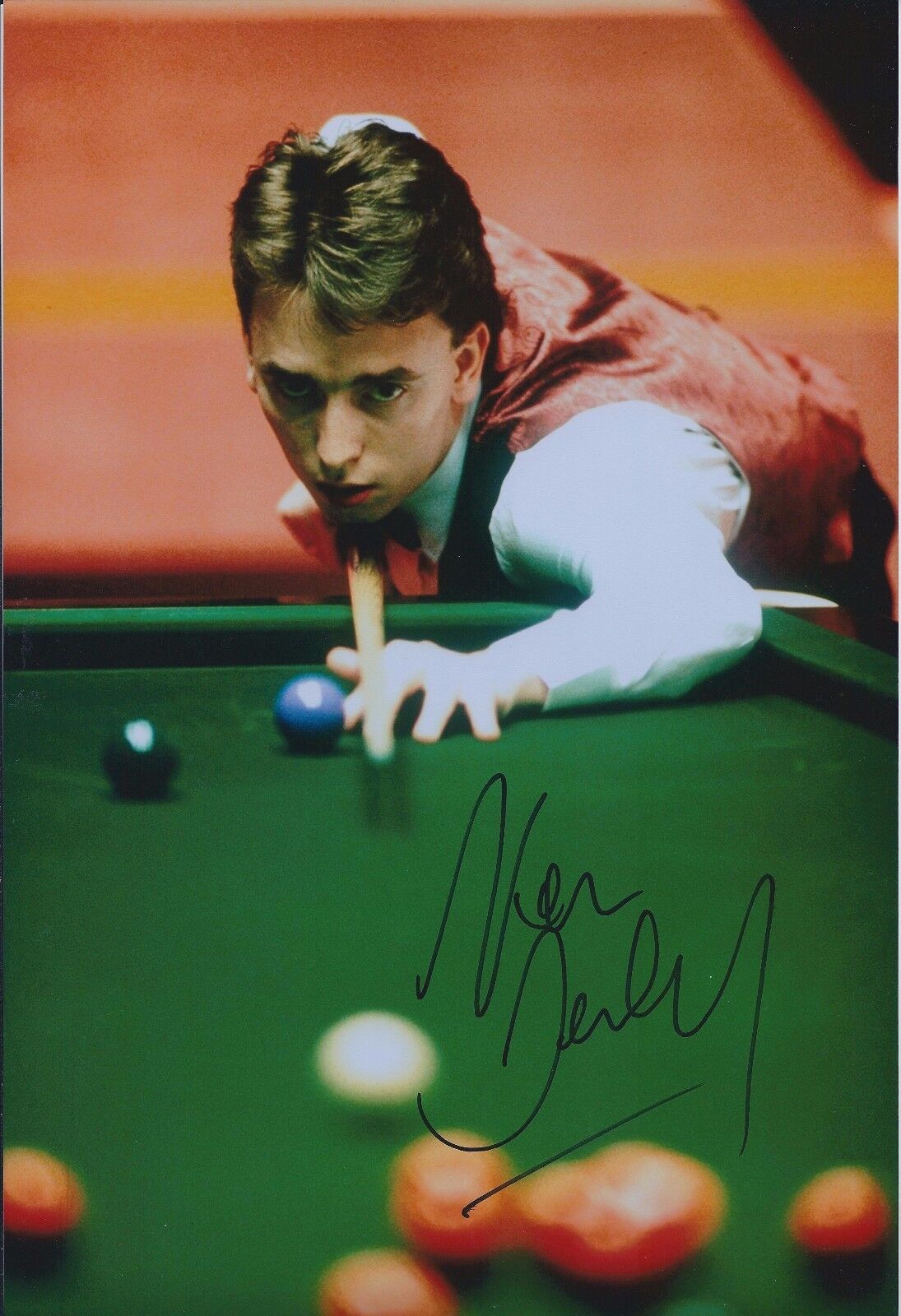 Ken DOHERTY AUTOGRAPH 12x8 Signed Photo Poster painting AFTAL COA SNOOKER Grand Prix WINNER