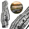 3 Layers Fishing Rod Case Portable Folding Fishing Pole Bag for Outdoor Fishing