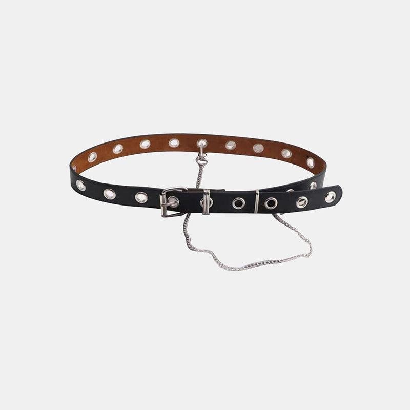 Buckle Waist Leather Belt
