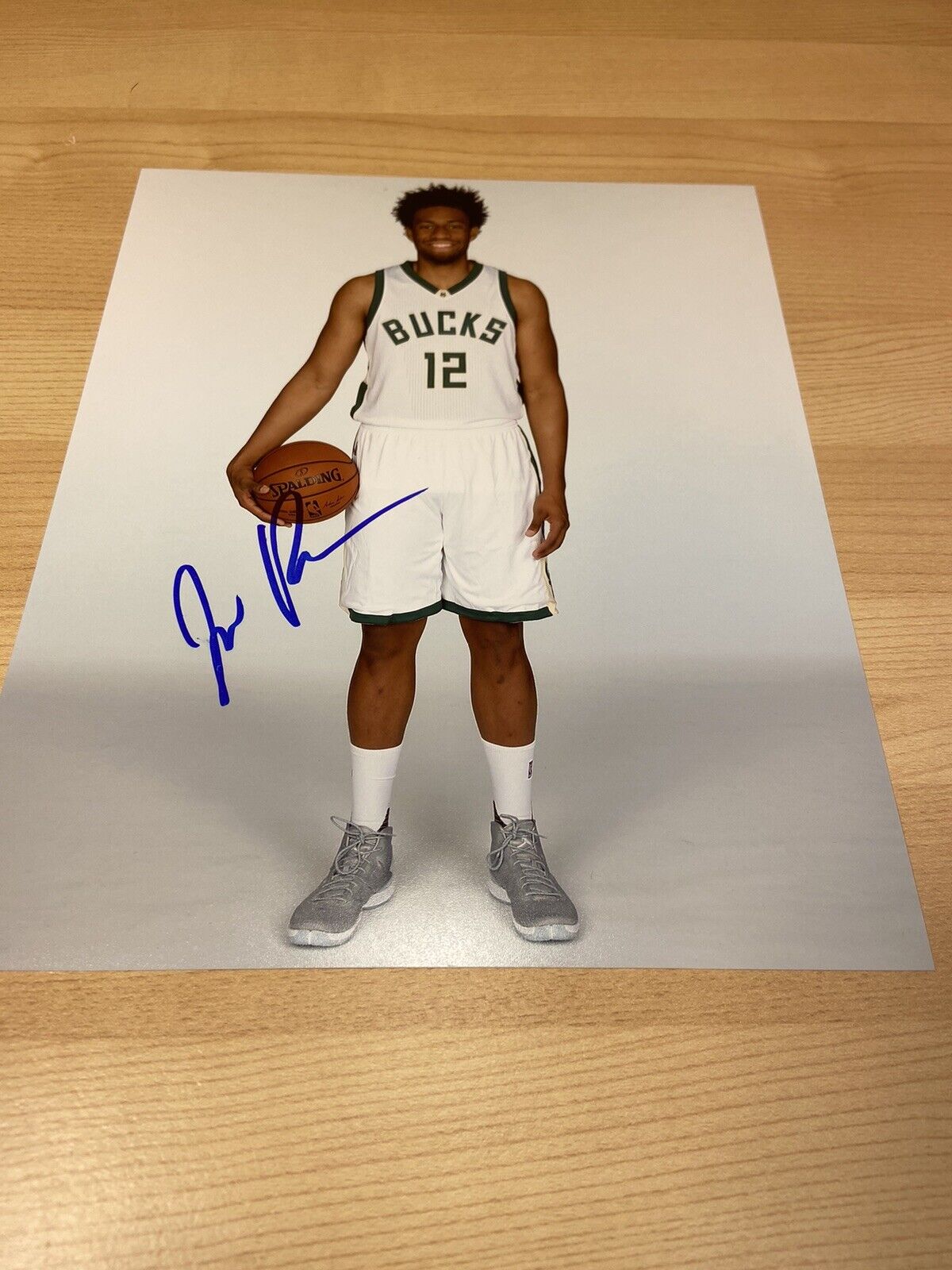 Jabari Parker Duke Milwaukee Bucks Kings Autographed Signed 8X10 Photo Poster painting W/COA