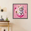Diamond Painting -DIY Full Round Drill Cute Cat