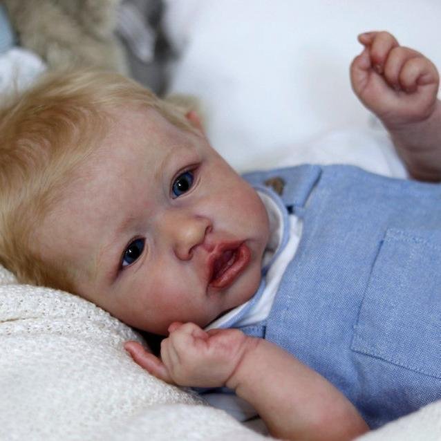 [Heartbeat💖 & Sound🔊] Realistic Real Reborn Baby Dolls 20'' Silicone Reborn Baby Doll Boy Charleston 2023 -Creativegiftss® - [product_tag] Creativegiftss®
