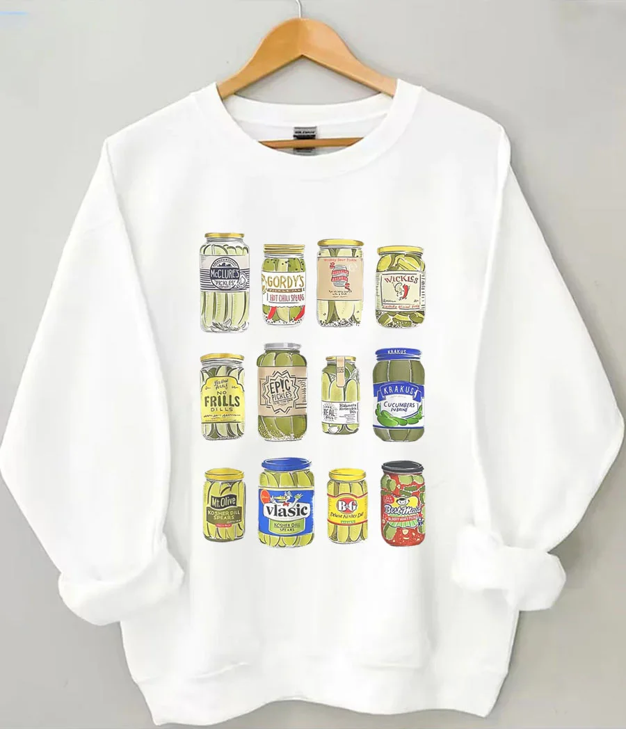 Vintage Canned Pickles Sweatshirt