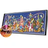 Disney 100e anniversaire personnage collection-plein diamant rond peinture-110 * 50cm-dp grande taille