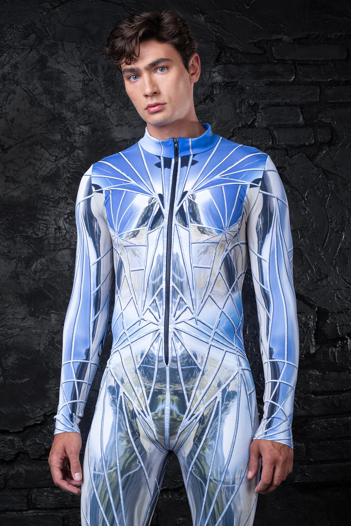 Men's Holiday Carnival Bodysuit