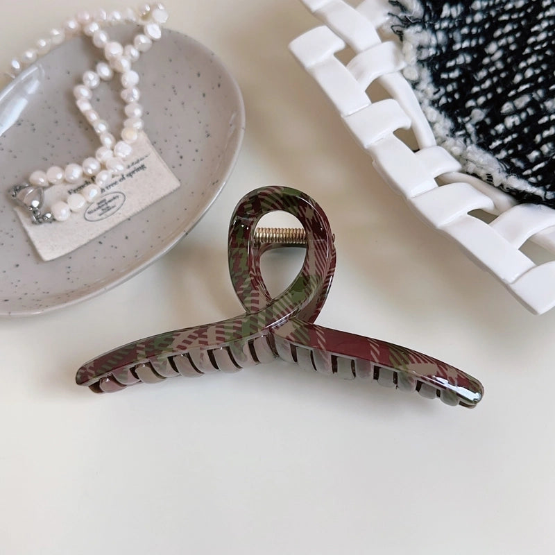 Retro Women’s Lattice PS Hollow Out Hair Claws