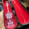 Purely handmade transparent violin skeleton model with violin case