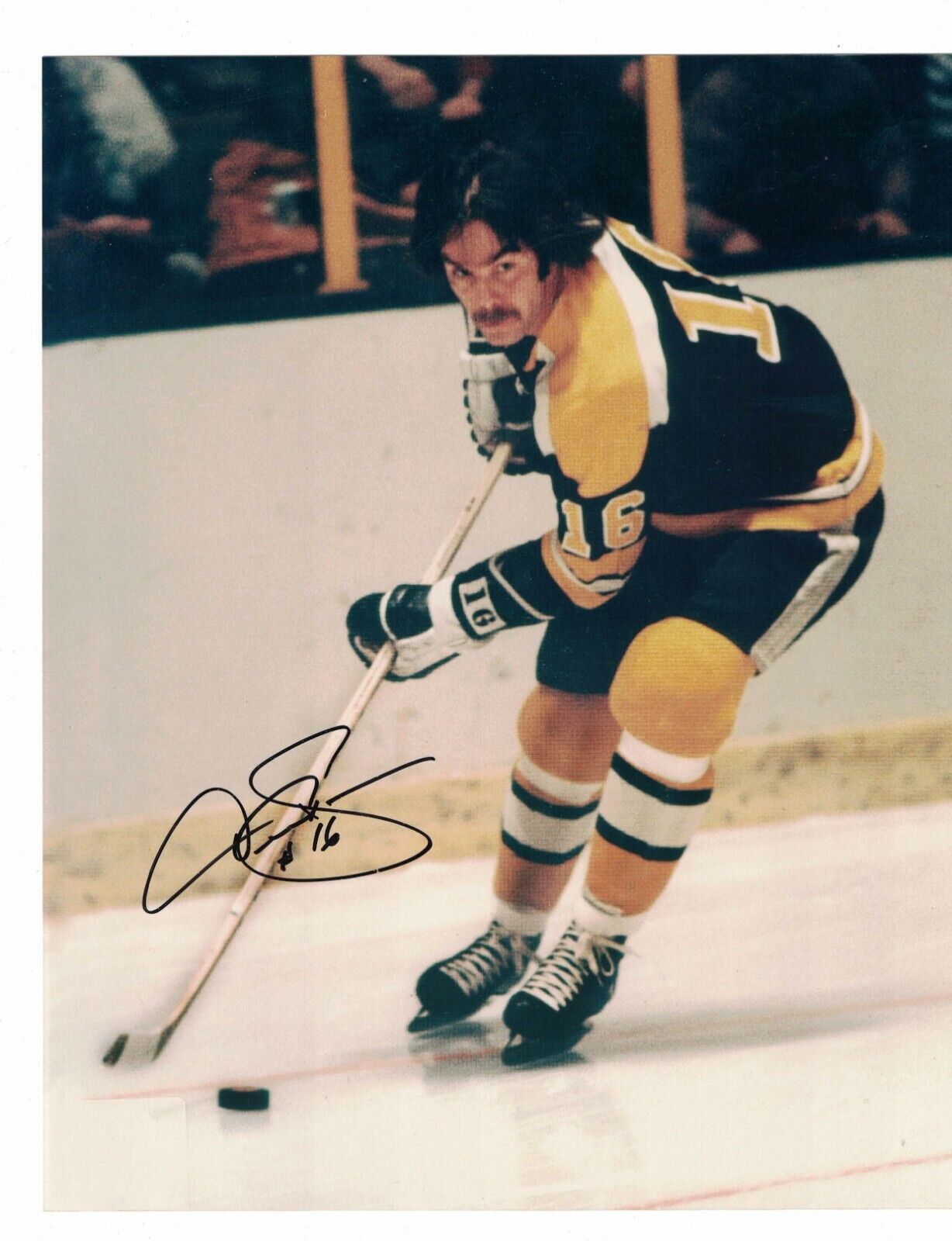 Derek Sanderson Boston Bruins Signed 8 x 10