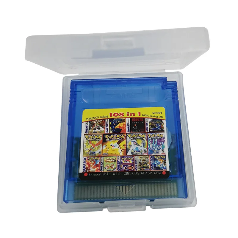 108 IN 1 Series Classic Collect Video Game Cartridge Console Card English Language For GameBoy GBC