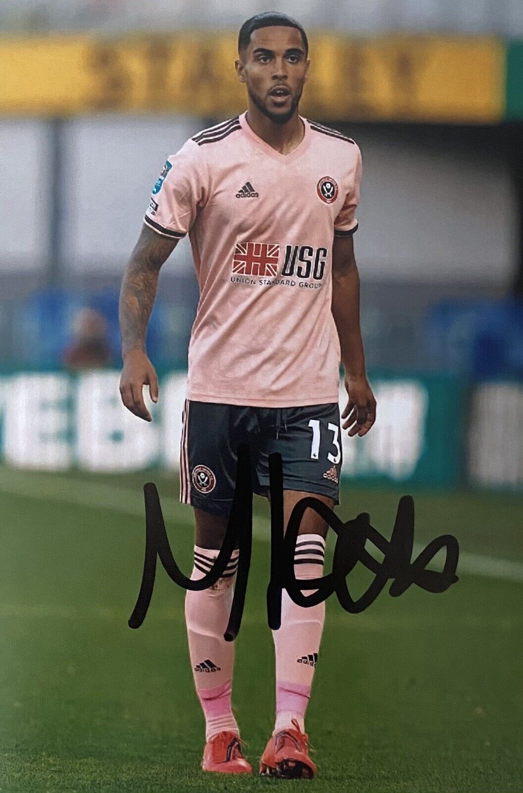 Max Lowe Genuine Hand Signed Sheffield United 6X4 Photo Poster painting 2