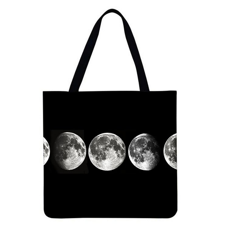 Moon - Linen Tote Bag