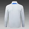2025/2026 Bayern Light Gray Long Zipped Jacket Football Shirt 1:1 Thai Quality