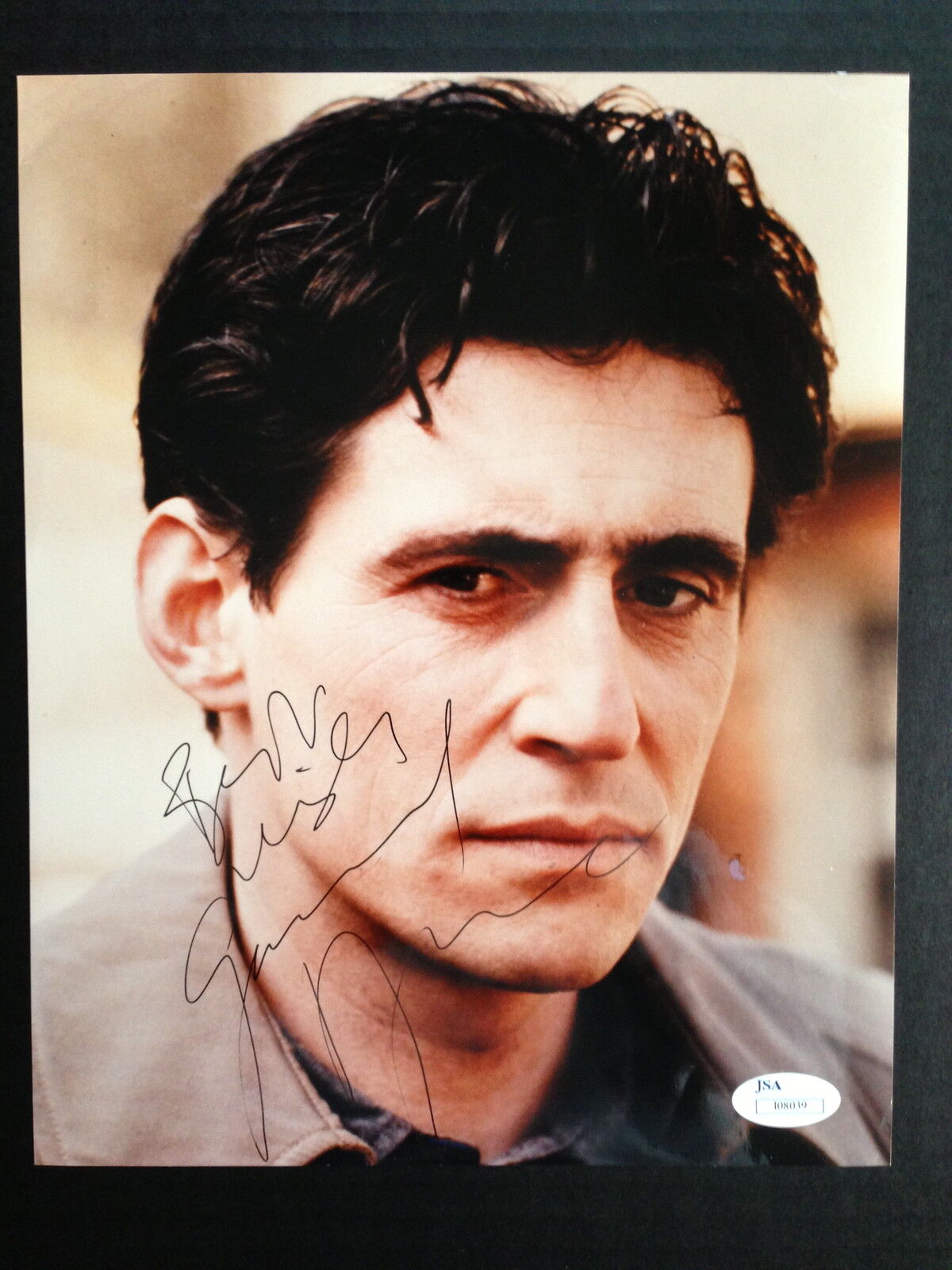 Gabriel Byrne Autograph JSA 8 x 10 Signed Photo Poster painting Usual Suspects
