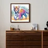 Diamond Painting-DIY Full Round Drill Tiger