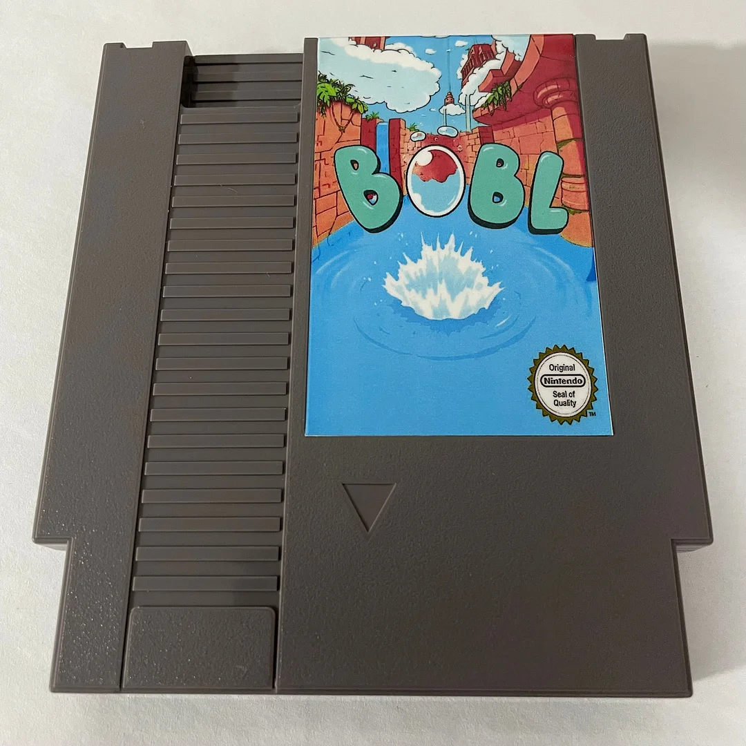 Bobl NES For Nintendo Entertainment System Console - 8 Bit Game Cartridge