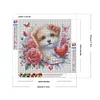 Love Dog - Full Round Drill Diamond Painting