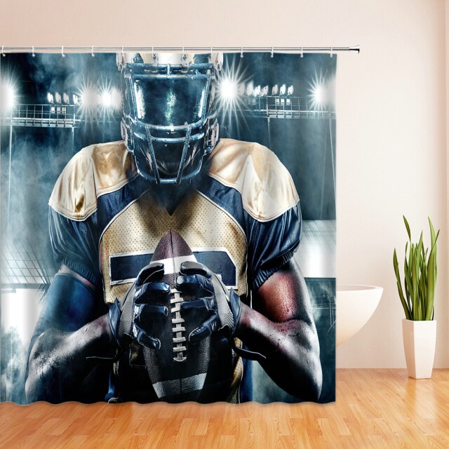 

Shower Curtain – Sports Football-180*180cm, 501 Original
