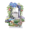 Diamond Painting Acrylic Multi-layered Garden Classic Car Desktop Ornament for Home Office Decor