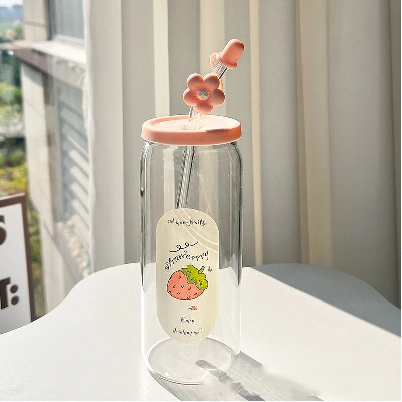 Casual Elegant Flower High Borosilicate Glass Glass 1 Piece