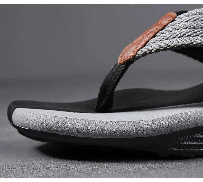 Men's Colorblock Resort Flip-Flops Slippers-inspireuse