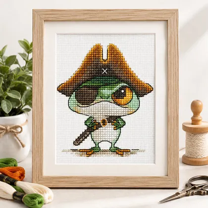 Printed & Stamped Cross Stitch Kits | Panda Stitch
