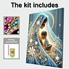 (Pre-Framed)Virgin Mary-Special Shape Diamond Painting Kit(30x40cm)