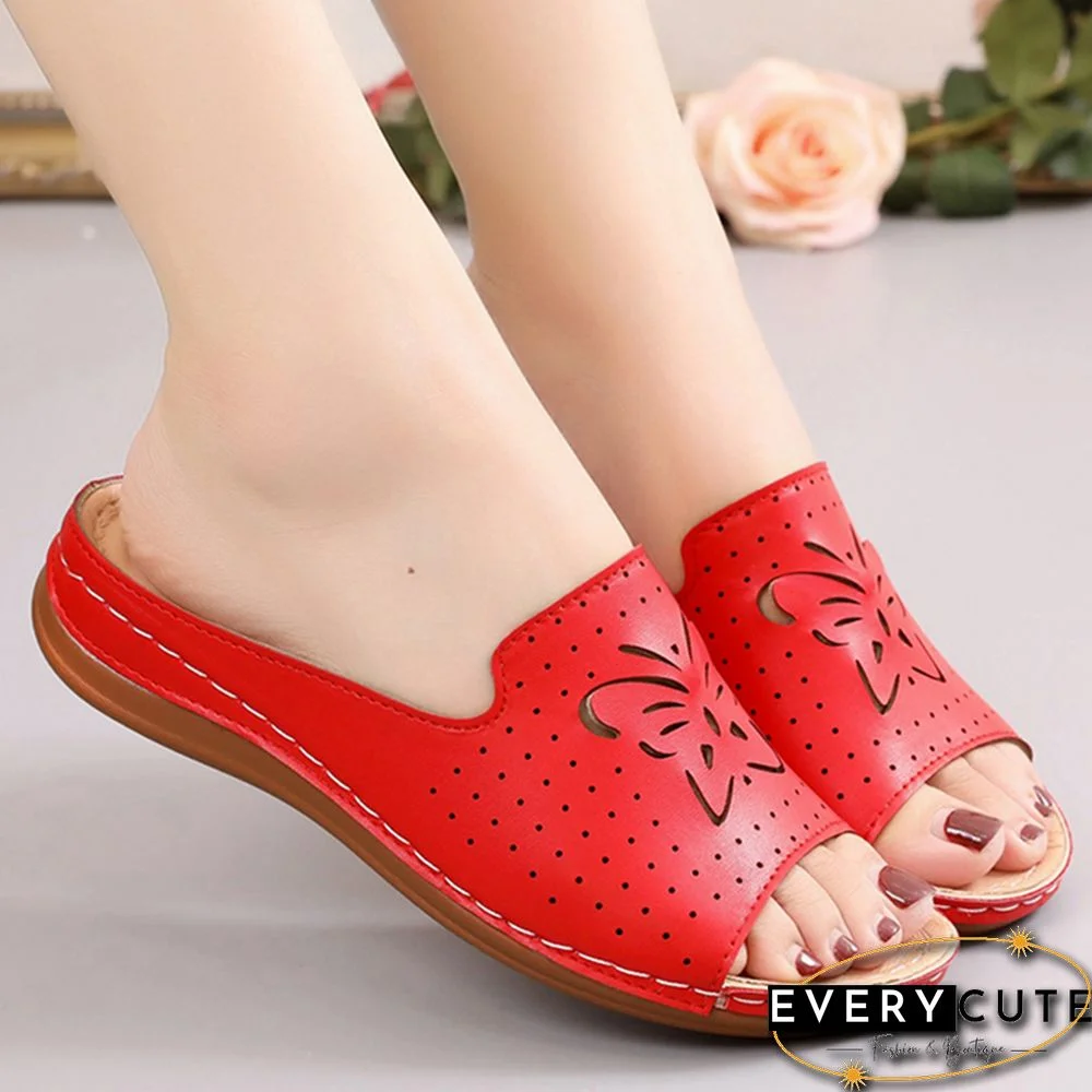 New Shoes Sandals Women Outdoor Walking Shoes Retro Ladies Shoes Slip On Women Shoe Slipper Female Zapatillas Muje Footwear