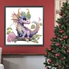 Purple Dragon-Crystal Rhinestone Diamond Painting