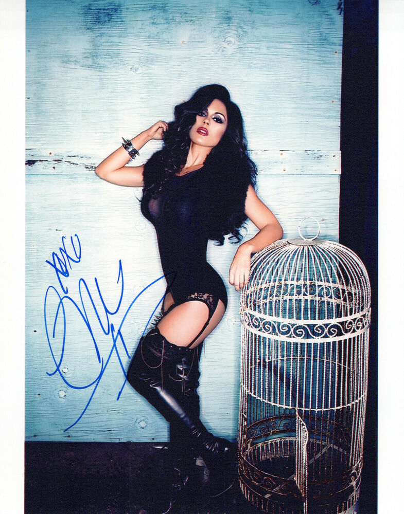 Carissa Rosario glamour shot autographed Photo Poster painting signed 8x10 #3