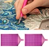 2Pcs Clear Diamond Painting Tray DIY Drills Plate Diamond Sorting Tray