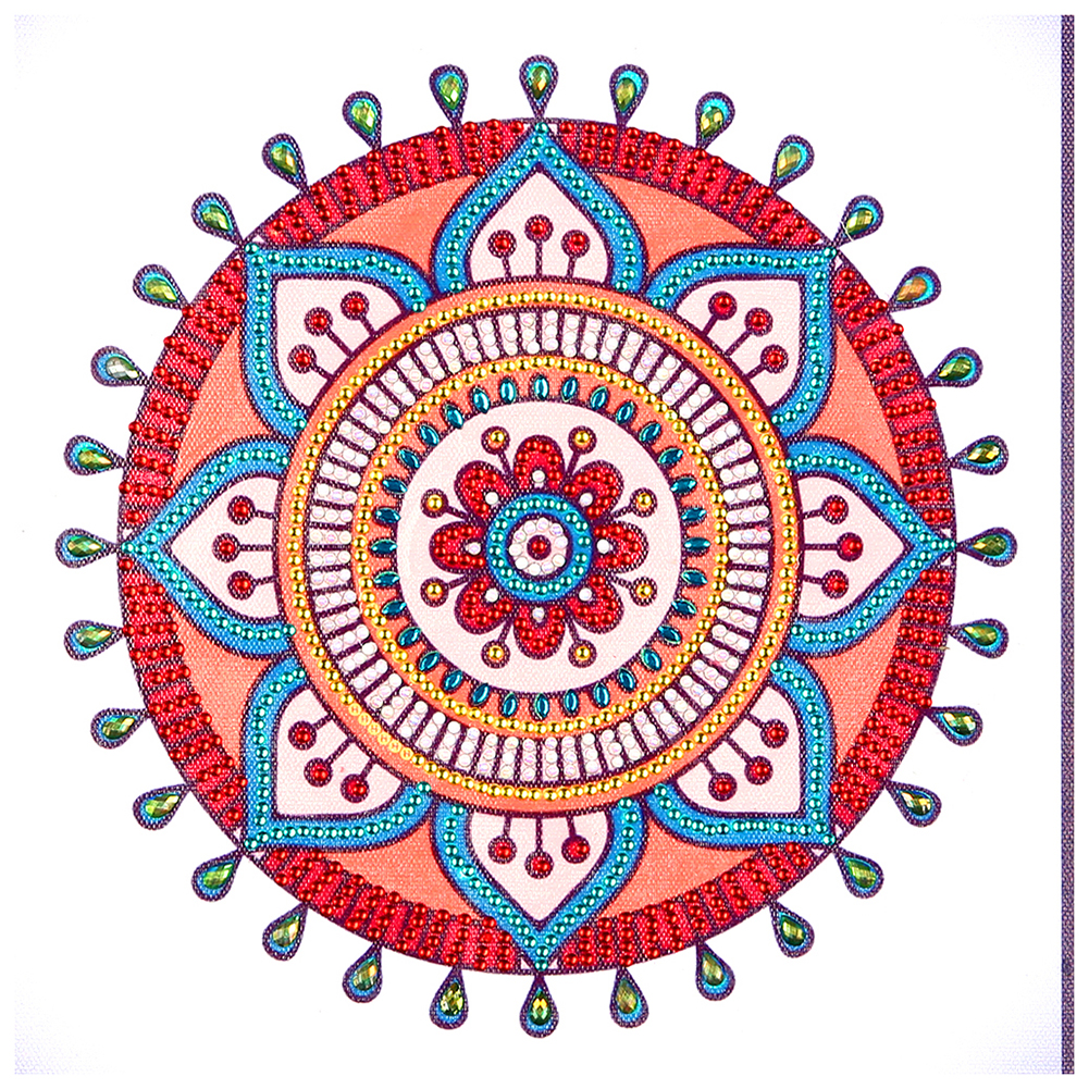 

Mandala - Special Shaped Diamond Painting - 30*30CM, 501 Original