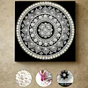 DIY Pearl Painting Mandala for Home Wall Decor with Frame(25x25cm)
