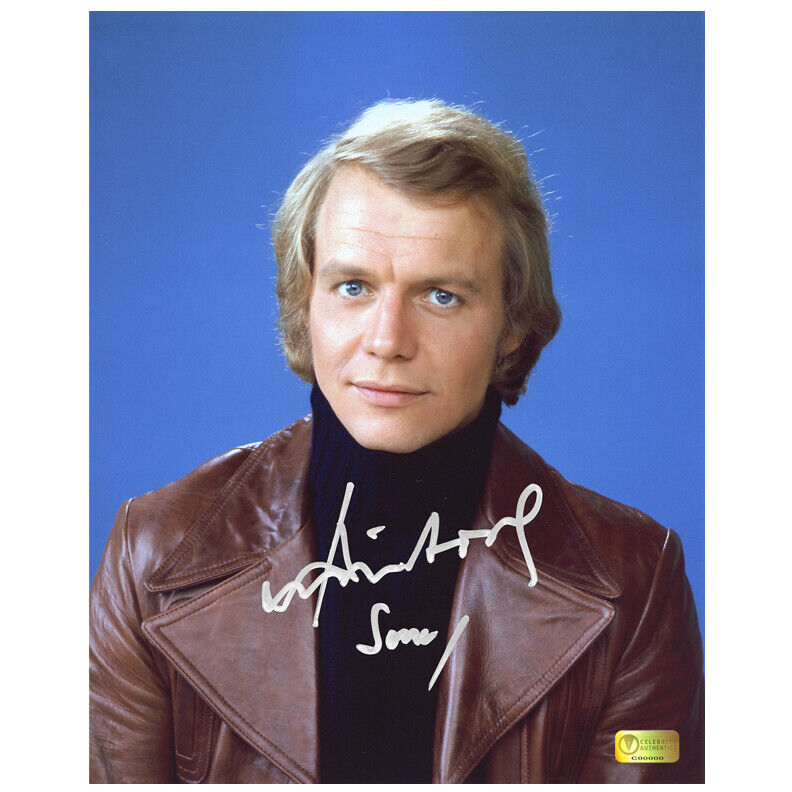 David Soul Autographed Starsky and Hutch 8x10 hutch Photo Poster painting