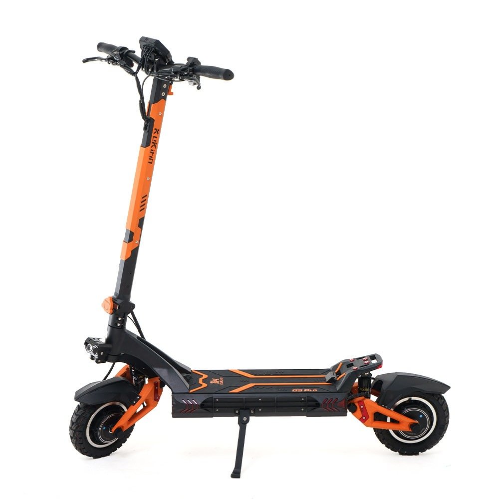 KuKirin G3 Pro Dual Drive Off-Road Electric Scooter 10 Inch Tires with 1200W*2 Motor, 52V 23.2Ah Detachable Battery, 80KM Top Endurance, Dual Oil Brake