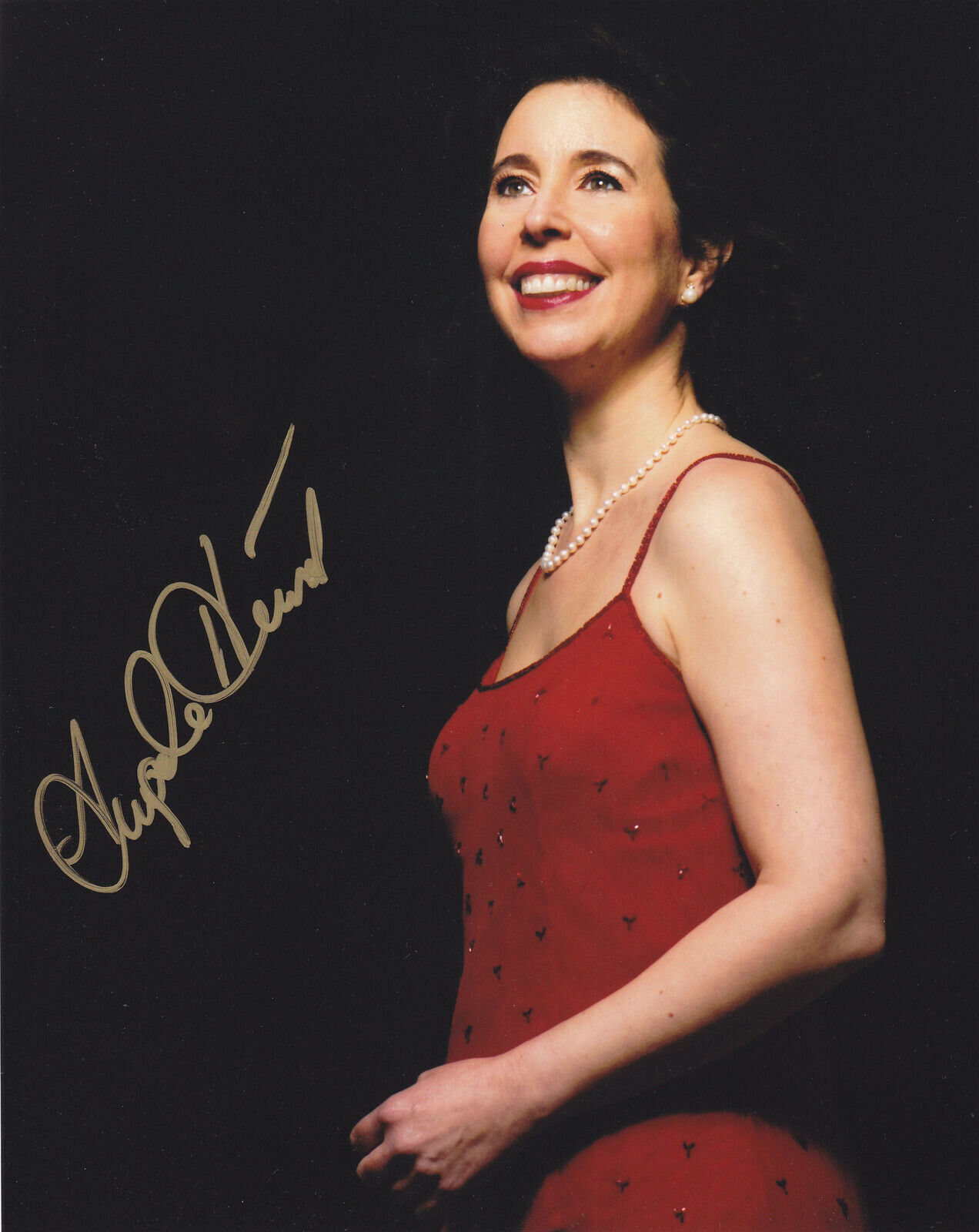 ANGELA HEWITT SIGNED AUTOGRAPHED CLASSICAL BACH PIANIST 8X10 Photo Poster painting EXACT PROOF 4