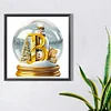 Diamond Painting -DIY Round Drill Christmas Ball B（50x50cm）