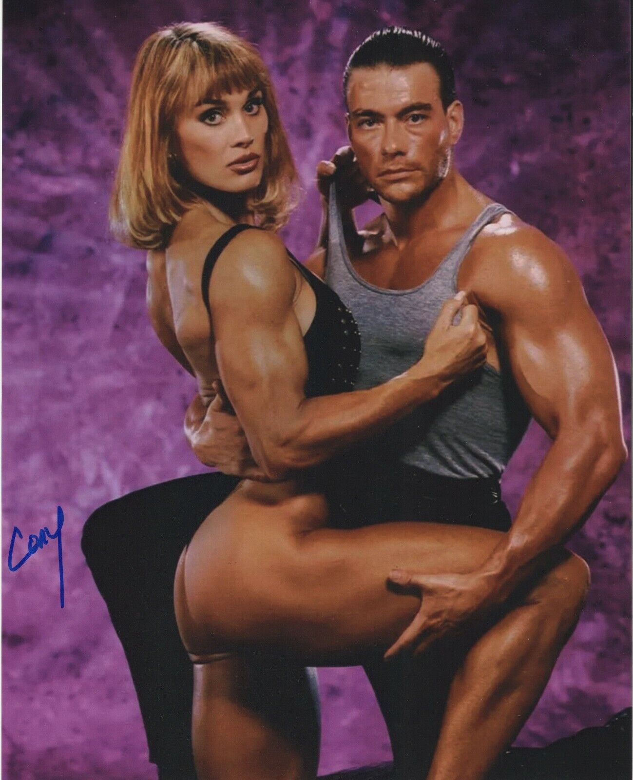 CORY EVERSON SIGNED AUTOGRAPH 8X10 Photo Poster painting MS OLYMPIA BODYBUILDER CHAMPION #5