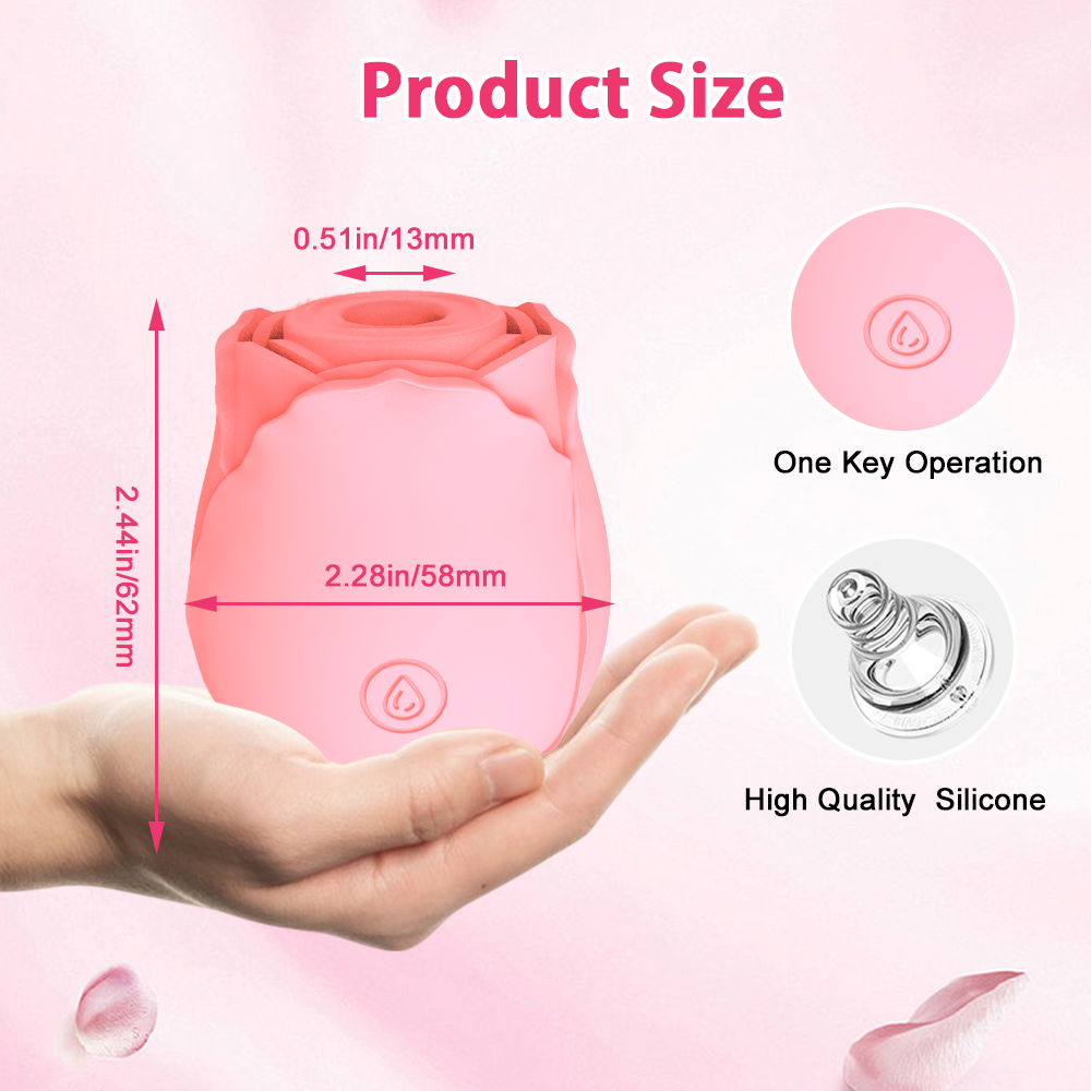 2025 Upgraded Luminous Original Rose Sucker In Pink