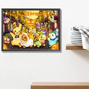 Full Round Drill Diamond Painting - Pokémon'S Halloween - 60*40cm