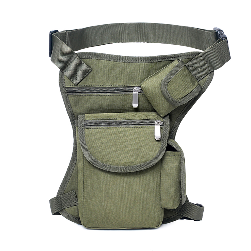 

Molle Leg Bag Portable Waist Bag Messenger Pouch for Hiking (Army Green), 501 Original