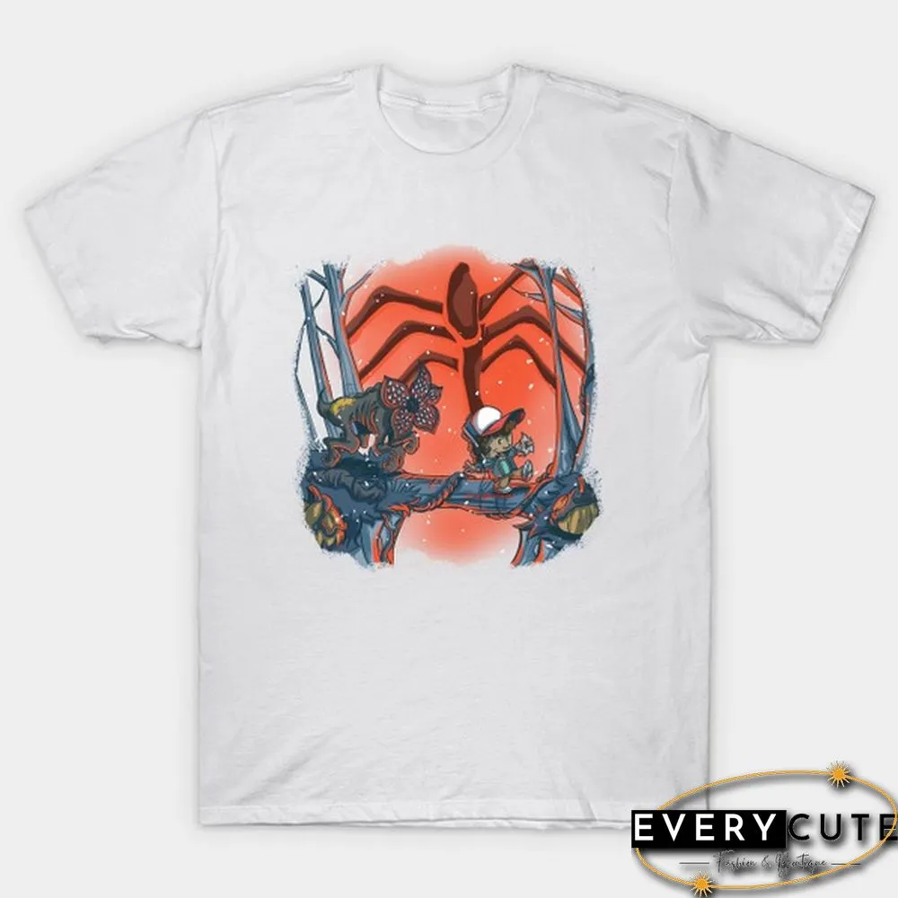 Men Dustin And Dart Stranger Things 2 T-Shirt T-Shirts