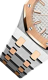 Silver Gold 904L Steel Silver Dial - Watch - 34mm