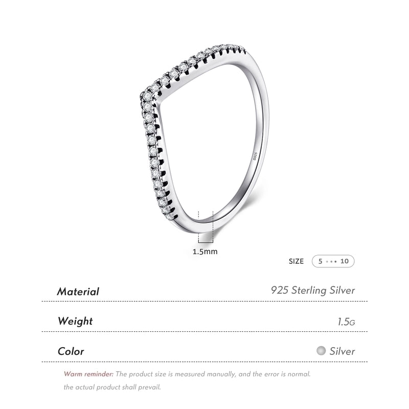 925 Sterling Silver Gem Geometric