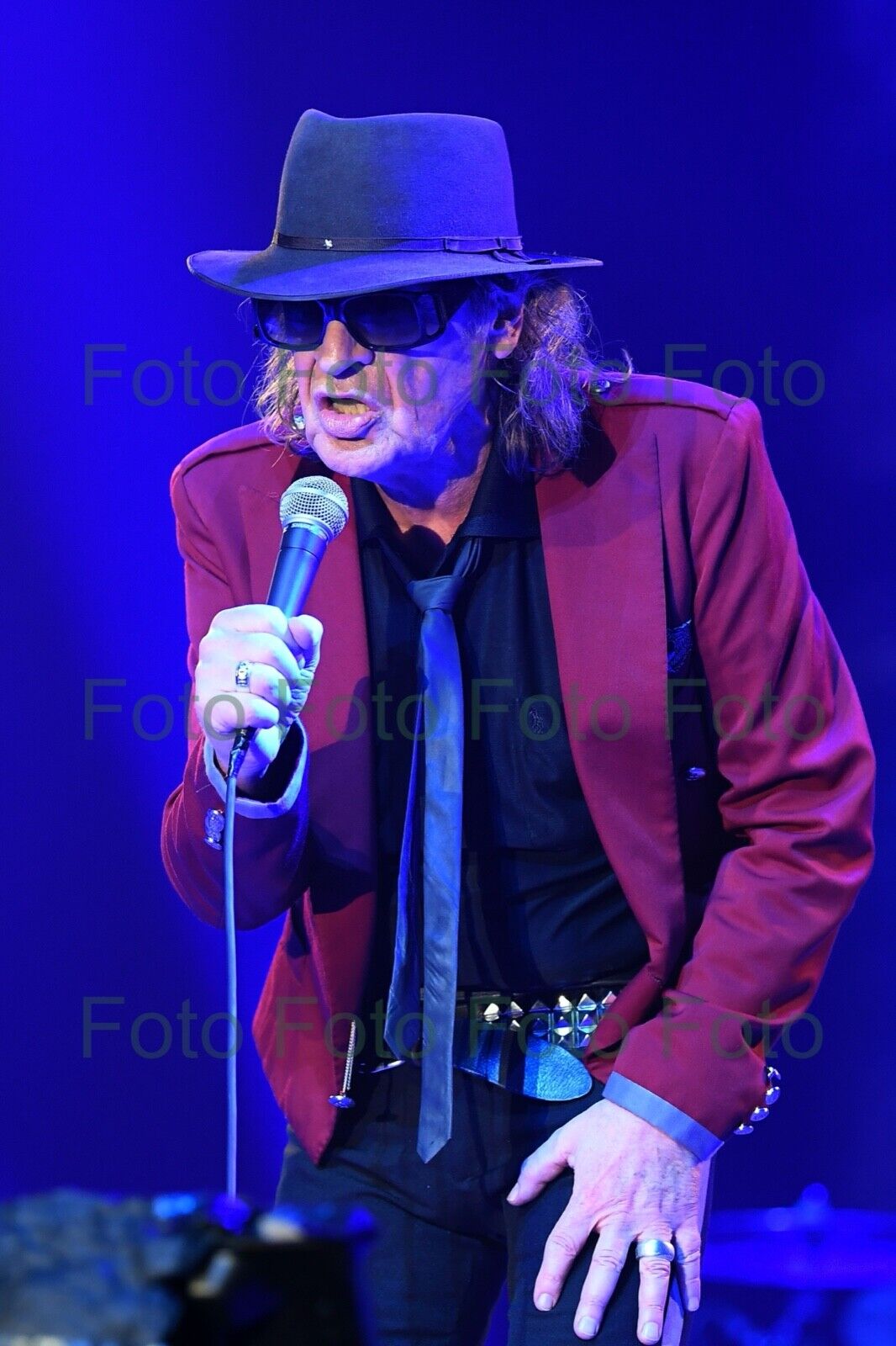 Udo Lindenberg Rock Music Painter Photo Poster painting 20 X 30 CM Without Autograph (Be-5